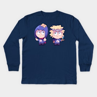 Super Craig & Wonder Tweek chibi Kids Long Sleeve T-Shirt